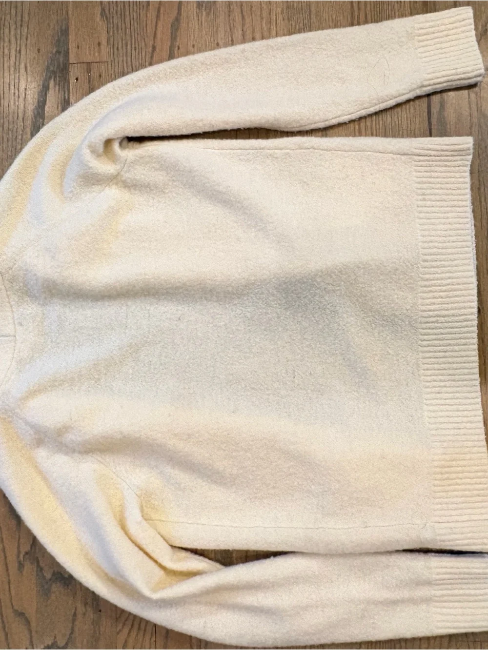 Levi's Cream Button-Up Women's Cardigan Sweater